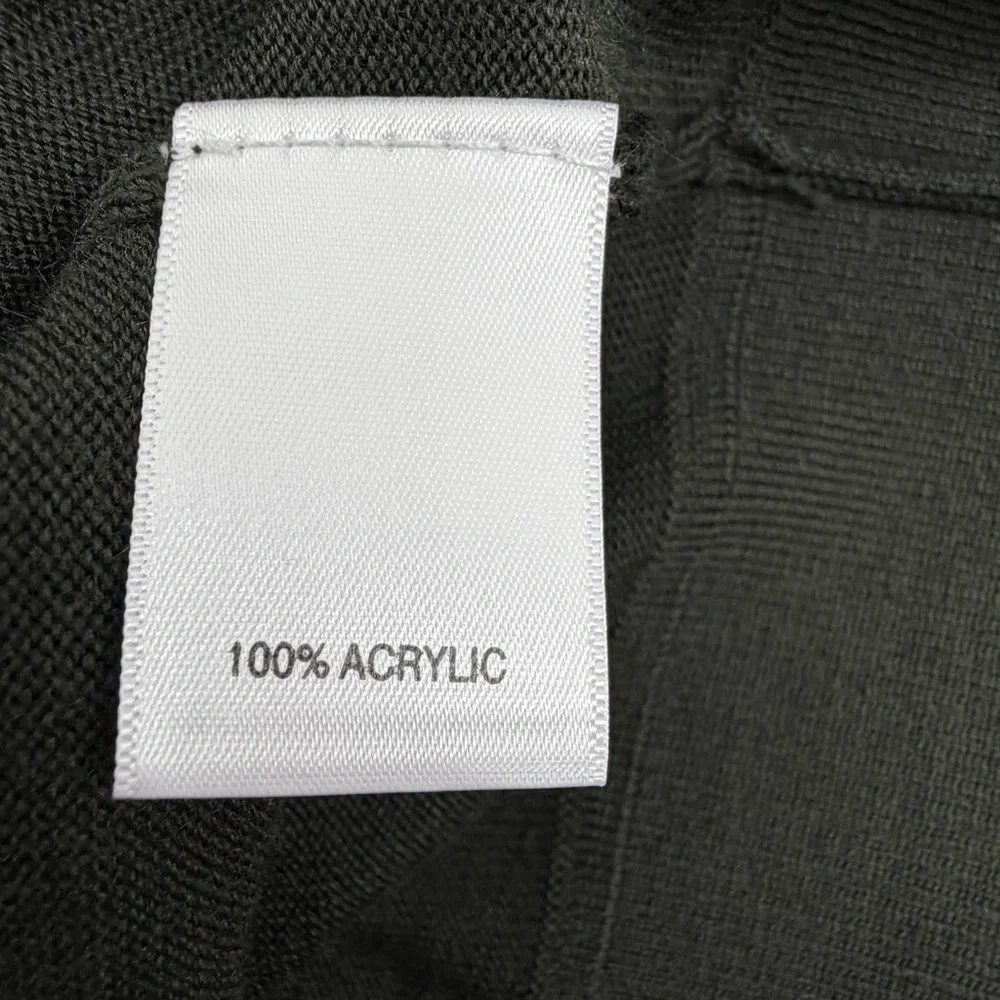 Murano Men’s Size XXL Dark Green V Neck Sweater - Picture 10 of 12